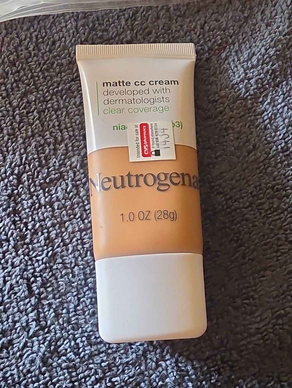 3 For $9 SEE DETAILS Neutrogena Matte CC Cream - Beige Matte Finish